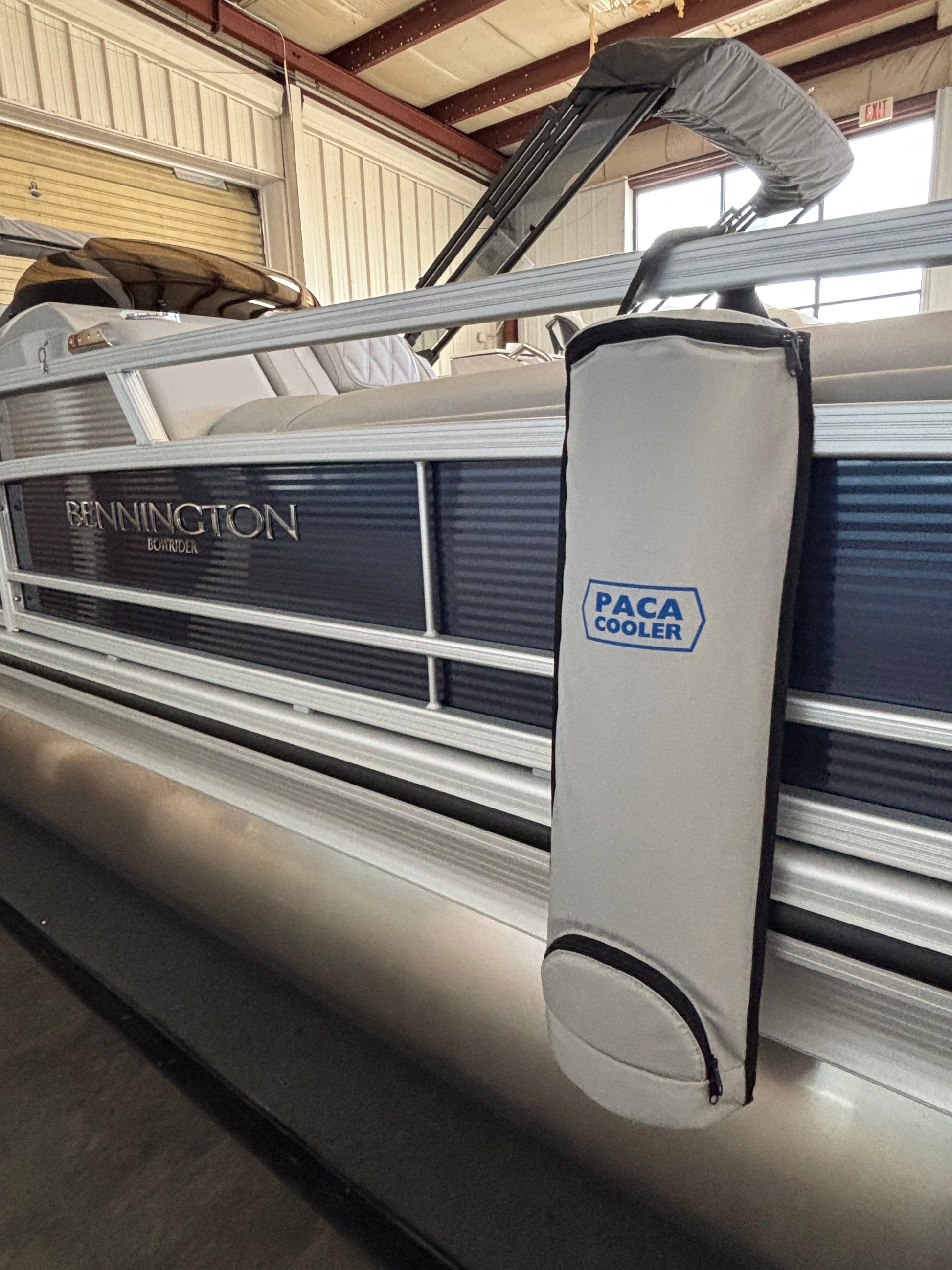 Most innovative pontoon boat cooler.